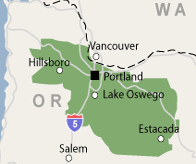 Our Oregon Service Area